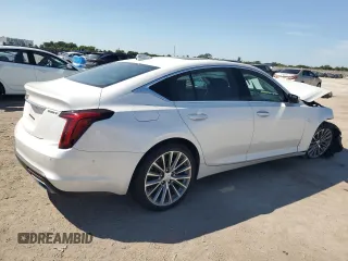 2024 Cadillac CT5 Premium Luxury z VIN 1G6DN5RK5R0121594, wystawiony jako Copart lot #46986405 z przebiegiem 9 010 mil mil oraz Szkoda całkowita • Salvage title. Historia ofert i sprzedaży dostępna na DreamBid. Obrazek 3.