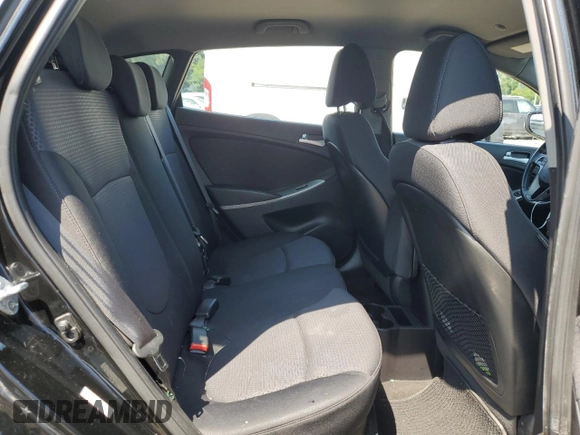 2016 Hyundai Accent Sport with VIN KMHCU5AE6GU246753, listed as a Copart auction lot 61643103 with 86,198 mi miles. Bid and sale history available at carsss.com. Image 10.