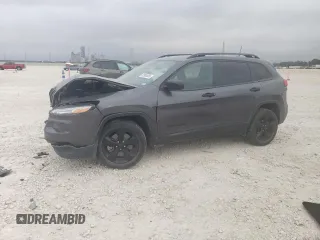 2016 Jeep Cherokee Altitude with VIN 1C4PJLAB6GW336563, listed as a Copart auction lot 47504435 with 152,479 mi miles and Salvage Title. Bid and sale history available at carsss.com. Image 1.