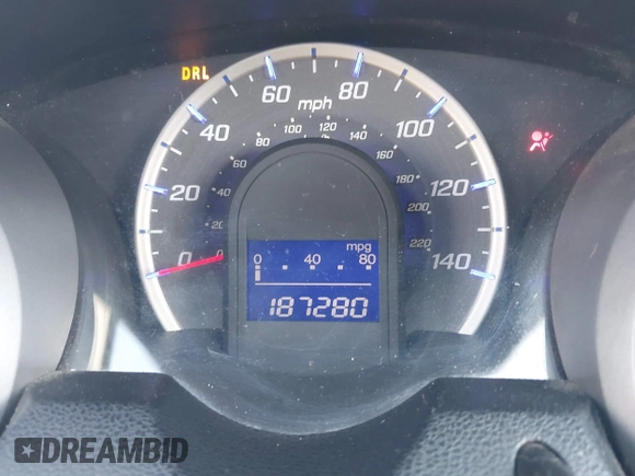 2009 Honda Fit with VIN JHMGE88299S003581, listed as a IAAI auction lot 42094464 with 187,280 mi miles. Bid and sale history available at carsss.com. Image 7.