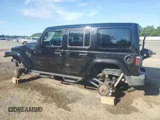 2022 Jeep Wrangler Unlimited Sport S with VIN 1C4HJXDG6NW133351, listed as a Copart auction lot 62159475 with 45,412 mi miles and Salvage title. Bid and sale history available at DreamBid. Image 2.