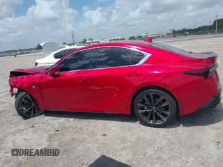 2022 Lexus IS 350 F Sport z VIN JTHGZ1B29N5049764, wystawiony jako IAAI lot #41948176 z przebiegiem 32 264 mil mil oraz . Historia ofert i sprzedaży dostępna na DreamBid. Obrazek 13.
