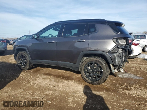 2023 Jeep Compass Latitude with VIN 3C4NJDBNXPT559958, listed as a Copart auction lot 49454845 with 9,887 mi miles and Salvage Title. Bid and sale history available at DreamBid. Image 2.