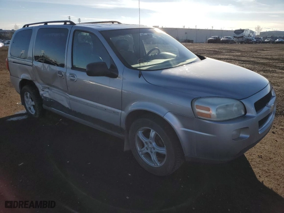 2005 Chevrolet Uplander LS with VIN 1GNDV23L65D180161, listed as a Copart auction lot 46188095 with NaN miles and Salvage Title. Bid and sale history available at carsss.com. Image 4.