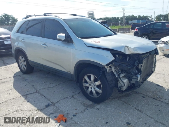 2011 Kia Sorento LX with VIN 5XYKTCA16BG187413, listed as a IAAI auction lot 42538874 with 162,002 mi miles and . Bid and sale history available at DreamBid. Image 1.