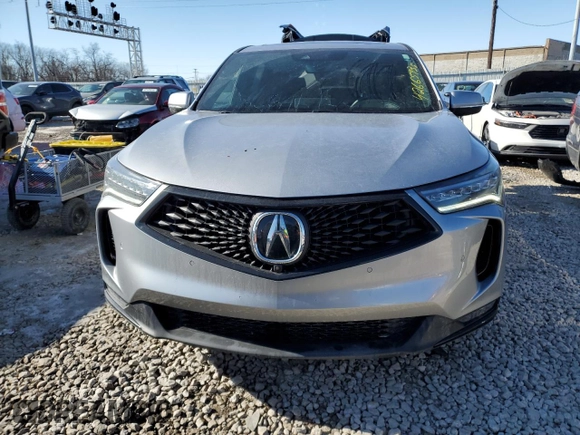 2023 Acura RDX w/A-Spec Advance Package with VIN 5J8TC2H88PL006939, listed as a Copart auction lot 42665935 with 13,802 mi miles and Salvage Title. Bid and sale history available at carsss.com. Image 5.