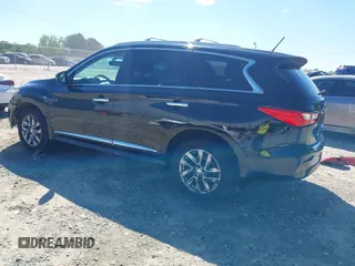 2015 Infiniti QX60 with VIN 5N1AL0MM4FC512551, listed as a IAAI auction lot 42336601 with 156,061 mi miles and . Bid and sale history available at DreamBid. Image 3.