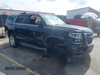 2015 Chevrolet Tahoe LT z VIN 1GNSKBKC9FR309662, wystawiony jako IAAI lot #42116786 z przebiegiem 154 782 mil mil oraz . Historia ofert i sprzedaży dostępna na DreamBid. Obrazek 1.