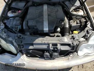 2003 Mercedes-Benz C 320 with VIN WDBRF64J53F327005, listed as a Copart auction lot 69500224 with 99,375 mi miles and Salvage Title. Bid and sale history available at DreamBid. Image 11.