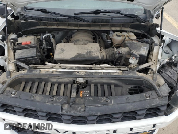 2019 Chevrolet Silverado 1500 Custom with VIN 3GCUYBEFXKG701159, listed as a Copart auction lot 85421754 with 95,432 mi miles and Salvage Title. Bid and sale history available at DreamBid. Image 12.