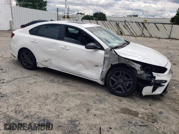 2021 Kia Forte GT-Line z VIN 3KPF34AD1ME366167, wystawiony jako Copart lot #58036625 z przebiegiem 86 179 mil mil oraz Szkoda całkowita • Salvage title. Historia ofert i sprzedaży dostępna na DreamBid. Obrazek 4.