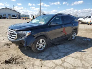 2019 GMC Terrain SLE z VIN 3GKALTEV2KL176883, wystawiony jako Copart lot #50732955 z przebiegiem 102 247 mil mil oraz Szkody całkowita. Historia ofert i sprzedaży dostępna na DreamBid. Obrazek 1.