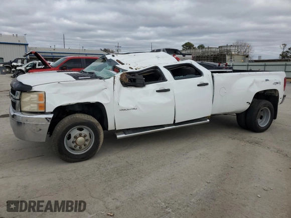 2014 Chevrolet Silverado 3500HD LT with VIN 1GC4KZC84EF136539, listed as a Copart auction lot 87398334 with 0 mi miles and Clean Title. Bid and sale history available at carsss.com. Image 1.