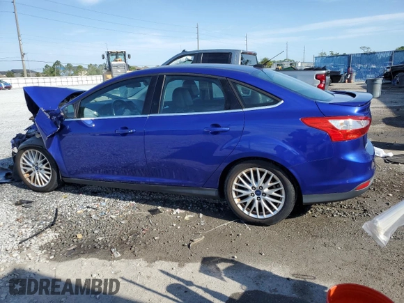 2014 Ford Focus Titanium with VIN 1FADP3J29EL404862, listed as a Copart auction lot 50930435 with 82,728 mi miles and Salvage Title. Bid and sale history available at carsss.com. Image 2.