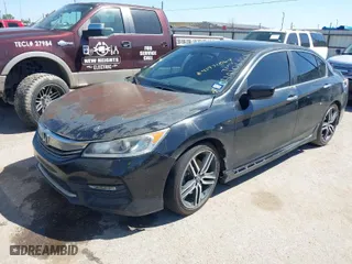 2017 Honda Accord Sedan Sport SE with VIN 1HGCR2F15HA106126, listed as a IAAI auction lot 41970564 with 171,297 mi miles. Bid and sale history available at carsss.com. Image 2.