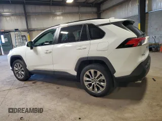 2019 Toyota RAV4 XLE Premium with VIN 2T3A1RFV2KC052271, listed as a Copart auction lot 47288495 with 48,212 mi miles and Salvage Title. Bid and sale history available at carsss.com. Image 2.