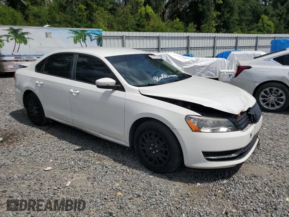 2013 Volkswagen Passat S with VIN 1VWAP7A3XDC012739, listed as a Copart auction lot 63841305 with 249,329 mi miles and Salvage title. Bid and sale history available at DreamBid. Image 4.