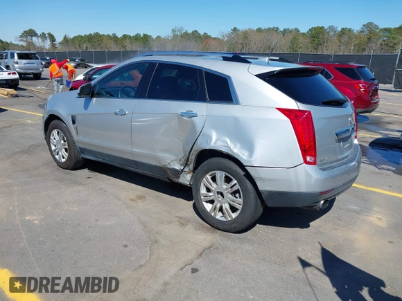 2010 Cadillac SRX Luxury Collection with VIN 3GYFNAEY0AS510272, listed as a IAAI auction lot 41843824 with 117,196 mi miles and . Bid and sale history available at carsss.com. Image 3.