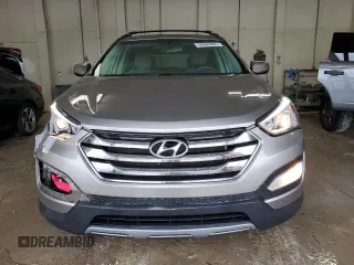2014 Hyundai Santa Fe with VIN 5XYZU3LB1EG227984, listed as a Copart auction lot 59569905 with 102,477 mi miles and Salvage title. Bid and sale history available at DreamBid. Image 5.