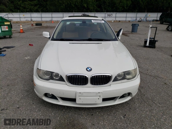 2004 BMW 3 Series 330Ci with VIN WBABD53414PL13397, listed as a Copart auction lot 69866384 with Not Provided miles and Salvage Title. Bid and sale history available at DreamBid. Image 5.