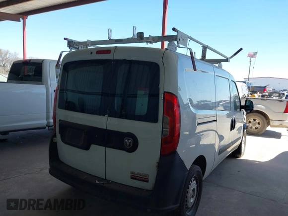 2020 Ram ProMaster City Cargo Van Tradesman with VIN ZFBHRFAB0L6P71820, listed as a IAAI auction lot 41737163 with 74,688 mi miles. Bid and sale history available at carsss.com. Image 4.