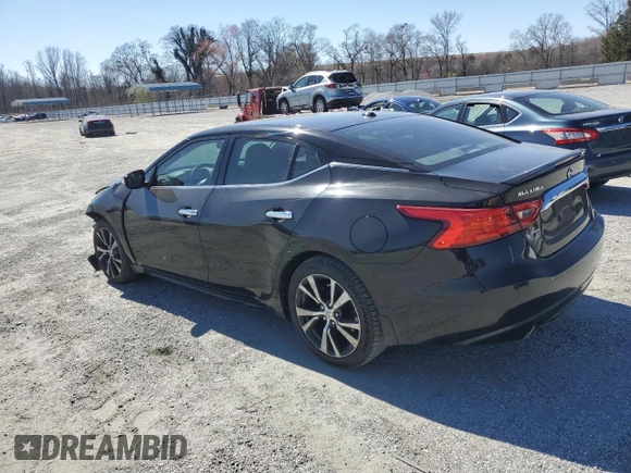 2016 Nissan Maxima S with VIN 1N4AA6AP4GC400769, listed as a Copart auction lot 49777255 with 91,693 mi miles and Salvage Title. Bid and sale history available at DreamBid. Image 2.