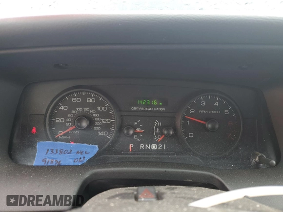 2011 Ford Police Interceptor with VIN 2FABP7BV8BX160188, listed as a Copart auction lot 59710915 with 142,316 mi miles and Salvage title. Bid and sale history available at DreamBid. Image 9.
