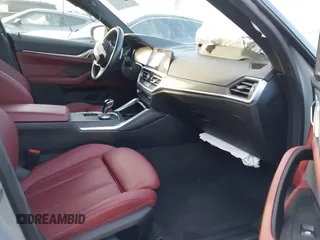 2023 BMW 4 Series M440i with VIN WBA63AW02PFN40551, listed as a IAAI auction lot 41230910 with 23,526 mi miles and . Bid and sale history available at DreamBid. Image 5.