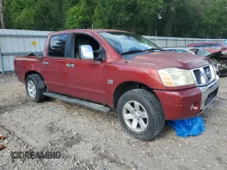 2004 Nissan Titan LE with VIN 1N6AA07AX4N557455, listed as a Copart auction lot 60488815 with 294,544 mi miles and Non repairable. Bid and sale history available at DreamBid. Image 4.