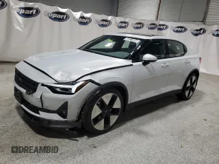 2023 Polestar 2 with VIN YSMEG3KAXPL137002, listed as a Copart auction lot 82021004 with 34,519 mi miles and Clean Title. Bid and sale history available at carsss.com. Image 1.