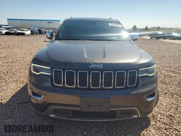 2017 Jeep Grand Cherokee Limited z VIN 1C4RJFBG4HC931547, wystawiony jako Copart lot #49846825 z przebiegiem 160 588 mil mil oraz Szkoda całkowita • Salvage title. Historia ofert i sprzedaży dostępna na DreamBid. Obrazek 5.