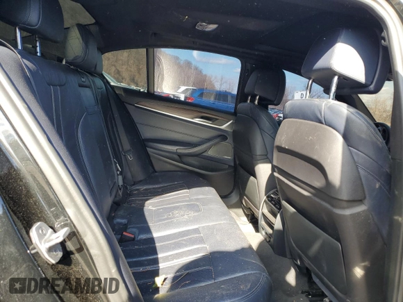 2017 BMW 5 Series 540i with VIN WBAJE5C3XHG916144, listed as a Copart auction lot 47305575 with 72,483 mi miles and Salvage Title. Bid and sale history available at carsss.com. Image 10.