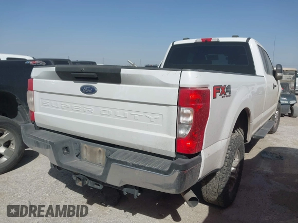 2020 Ford F-250 XL with VIN 1FT7X2B66LEC88640, listed as a IAAI auction lot 41478170 with 213,487 mi miles and . Bid and sale history available at DreamBid. Image 4.