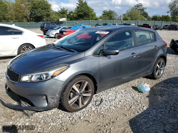 2017 Kia Forte5 EX with VIN KNAFX5A83H5715888, listed as a Copart auction lot 73525174 with NaN miles and Salvage Title. Bid and sale history available at carsss.com. Image 1.