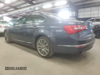 2014 Kia Cadenza Premium z VIN KNALN4D79E5142948, wystawiony jako Copart lot #60281065 z przebiegiem 121 916 mil mil oraz Czysty tytuł • Clean title. Historia ofert i sprzedaży dostępna na DreamBid. Obrazek 2.