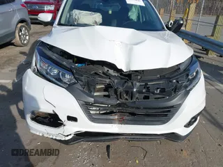2019 Honda HR-V EX with VIN 3CZRU5H51KM726033, listed as a IAAI auction lot 41607041 with 73,220 mi miles. Bid and sale history available at carsss.com. Image 6.