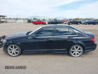 2012 Mercedes-Benz C-Class C 300 Sport with VIN WDDGF8BB7CA718546, listed as a IAAI auction lot 41901351 with 218,830 mi miles. Bid and sale history available at carsss.com. Image 14.