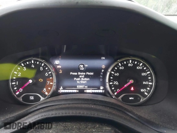 2021 Jeep Renegade Latitude with VIN ZACNJCBB4MPM68233, listed as a IAAI auction lot 42464100 with 63,897 mi miles and . Bid and sale history available at DreamBid. Image 7.