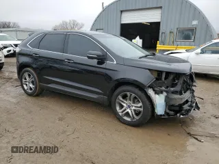 2017 Ford Edge Titanium z VIN 2FMPK3K95HBB20324, wystawiony jako Copart lot #43431055 z przebiegiem 108 006 mil mil oraz Szkoda całkowita • Salvage title. Historia ofert i sprzedaży dostępna na DreamBid. Obrazek 4.