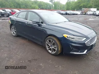 2020 Ford Fusion SEL with VIN 3FA6P0CD9LR183400, listed as a IAAI auction lot 42271491 with 52,020 mi miles and . Bid and sale history available at DreamBid. Image 1.
