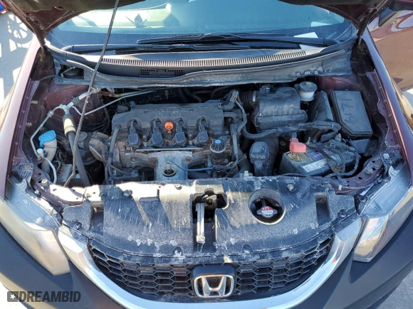 2015 Honda Civic Sedan LX with VIN 19XFB2F53FE291810, listed as a Copart auction lot 47357085 with 81,915 mi miles and Salvage Title. Bid and sale history available at carsss.com. Image 12.