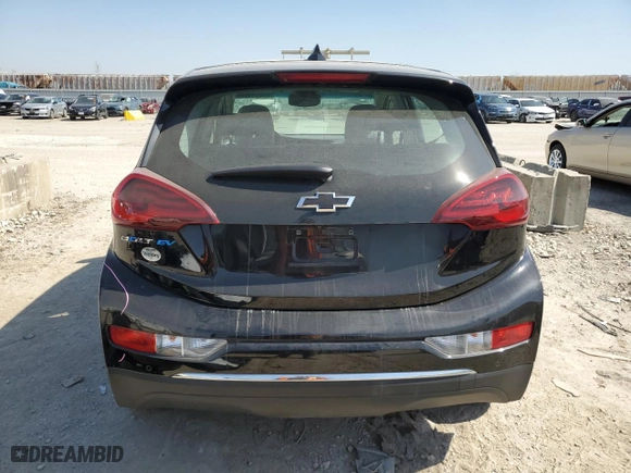 2020 Chevrolet Bolt EV LT with VIN 1G1FY6S06L4112438, listed as a Copart auction lot 48994305 with 21,486 mi miles and Salvage Title. Bid and sale history available at carsss.com. Image 6.