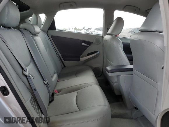 2011 Toyota Prius I with VIN JTDKN3DU4B1369613, listed as a Copart auction lot 52546665 with 179,559 mi miles and Clean Title. Bid and sale history available at DreamBid. Image 10.