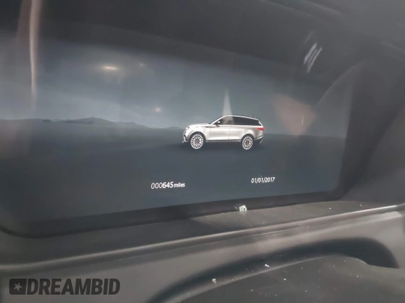 2025 Land Rover Range Rover Velar S with VIN SALYJ2EX4SA811596, listed as a IAAI auction lot 42052565 with 645 mi miles and . Bid and sale history available at DreamBid. Image 7.