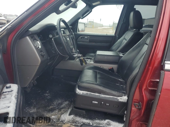 2017 Ford Expedition Platinum with VIN 1FMJU1MT2HEA13717, listed as a Copart auction lot 45651025 with 114,340 mi miles and Salvage title. Bid and sale history available at DreamBid. Image 7.