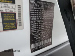 2016 Land Rover Range Rover HSE with VIN SALGS2VF1GA285127, listed as a Copart auction lot 59566225 with 128,567 mi miles and Salvage title. Bid and sale history available at DreamBid. Image 14.