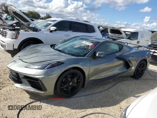 2022 Chevrolet Corvette 1LT with VIN 1G1YA2D43N5103988, listed as a Copart auction lot 76402164 with 0 mi miles and Non Repairable. Bid and sale history available at carsss.com. Image 1.