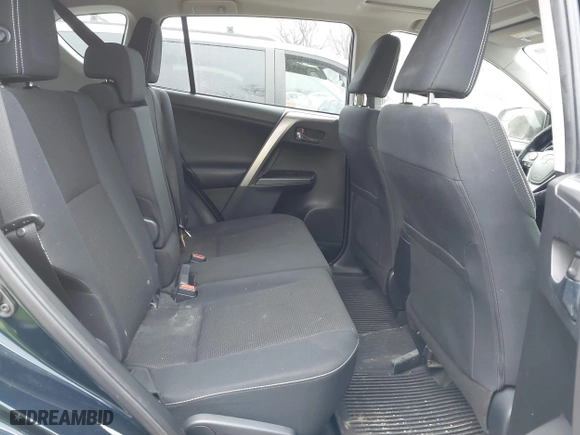 2017 Toyota RAV4 XLE with VIN JTMRFREV6HJ137349, listed as a IAAI auction lot 41542599 with 60,868 mi miles. Bid and sale history available at carsss.com. Image 8.
