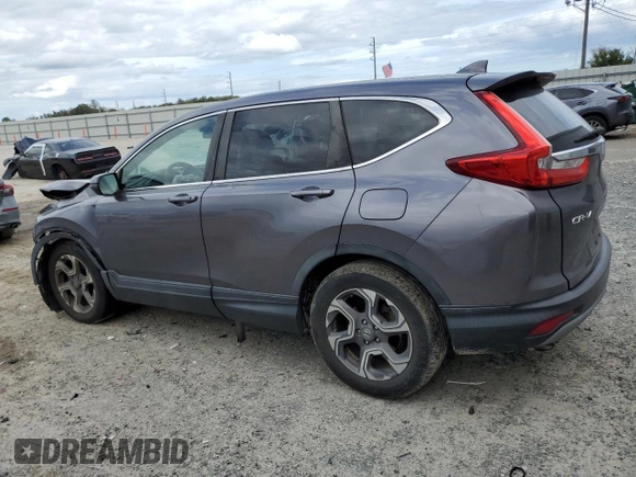 2018 Honda CR-V EX with VIN 7FARW1H58JE003313, listed as a Copart auction lot 46447155 with Not Provided miles and Salvage Title. Bid and sale history available at DreamBid. Image 2.