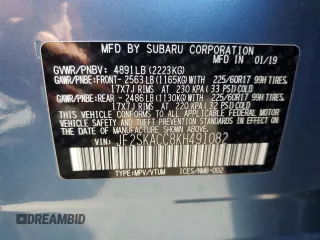 2019 Subaru Forester with VIN JF2SKACC8KH491082, listed as a Copart auction lot 88285715 with 17,877 mi miles and Salvage Title. Bid and sale history available at carsss.com. Image 13.